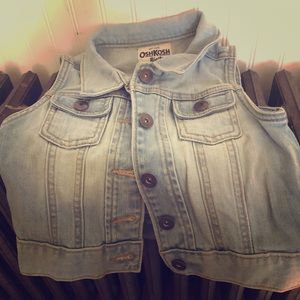 Oshkosh denim vest